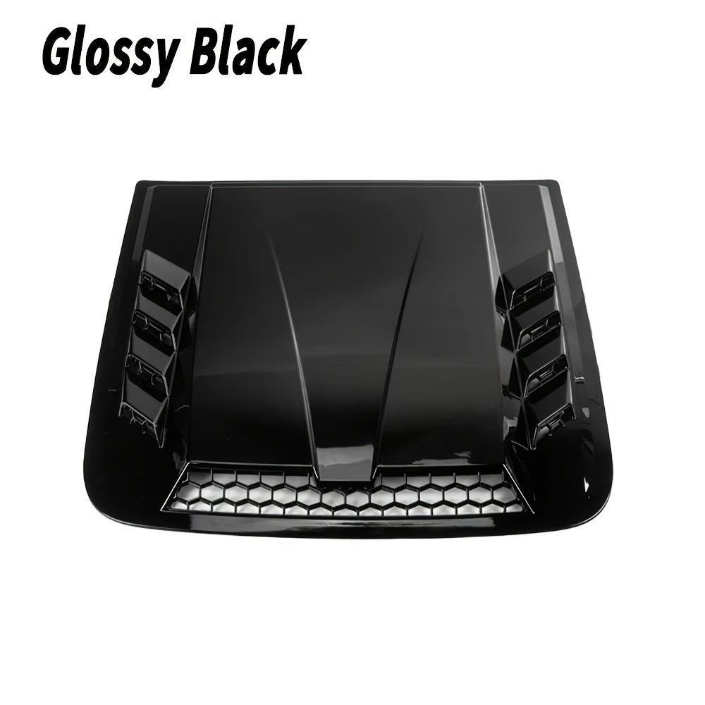 Universal ABS Polished Finish Engine Cooling Air Inlet Hood Vents by Snagg A Hood Vent