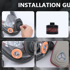 Filter Full Face Respirator Mask by Snagg A Face Mask
