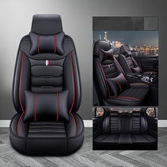 5 Seater Faux Leather Car Seat Cover Set by Snagg A Seat Cover