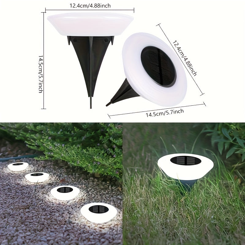 8pcs Solar Ground Lights – IP44 Waterproof Outdoor Pathway by Snagg An Outdoor Light