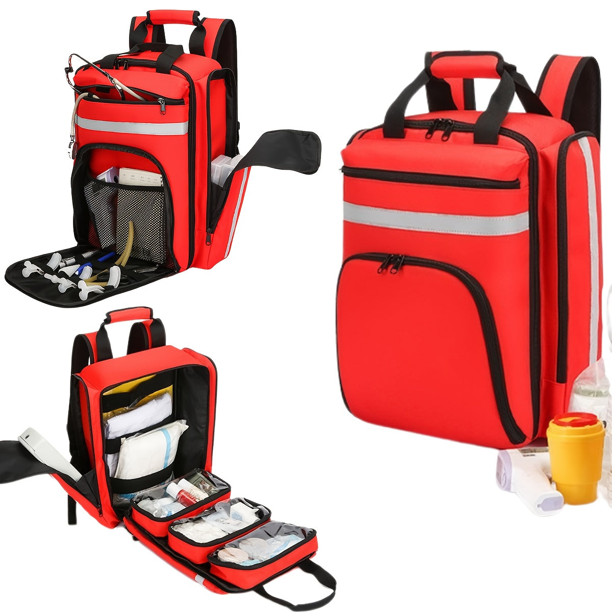 Large Capacity Emergency Backpack by Snagg An Emergency Backpack