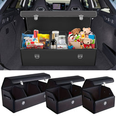 Faux Leather Car Trunk Organizer by Snagg A Storage Box