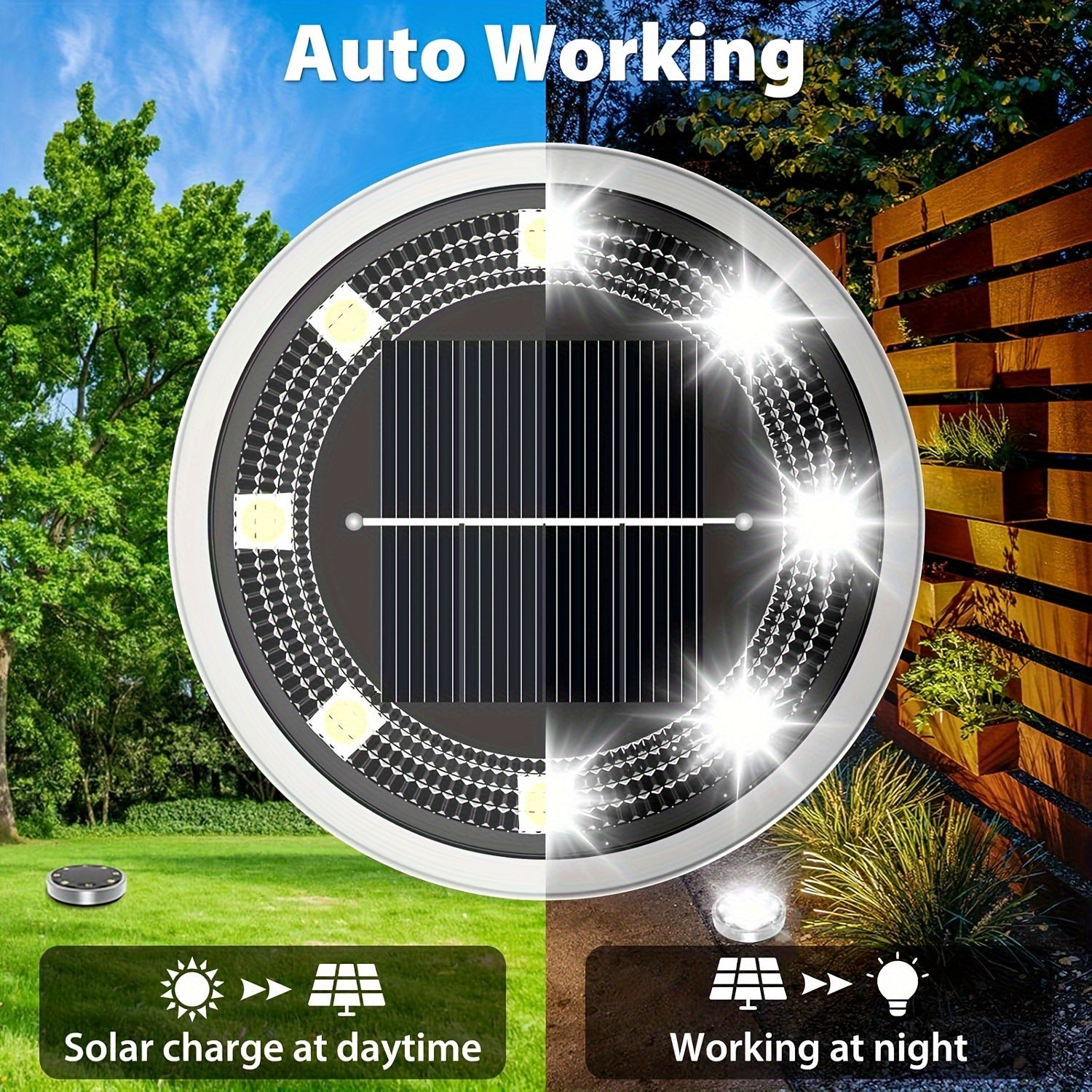 16pcs Solar Ground Lights by Snagg An Outdoor Light