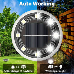 16pcs Solar Ground Lights by Snagg An Outdoor Light