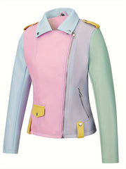 Women’s PU Biker Jacket by Snagg A Jacket