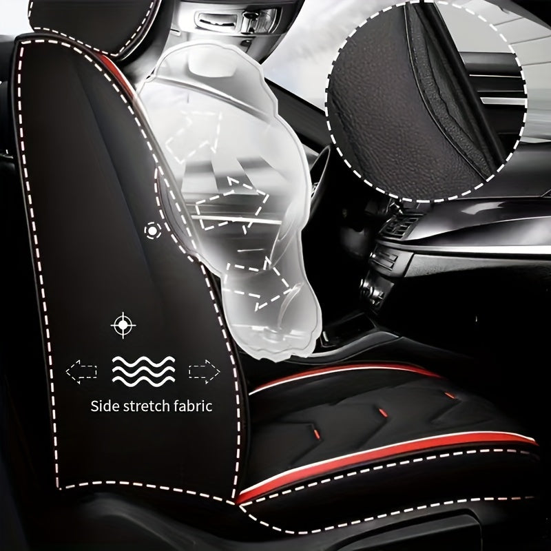 5 Seater All-Inclusive Car Seat Cover Set by Snagg A Seat Cover