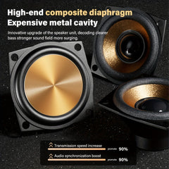 5.0 Channel Wireless Soundbar System by Snagg A Portable Speaker