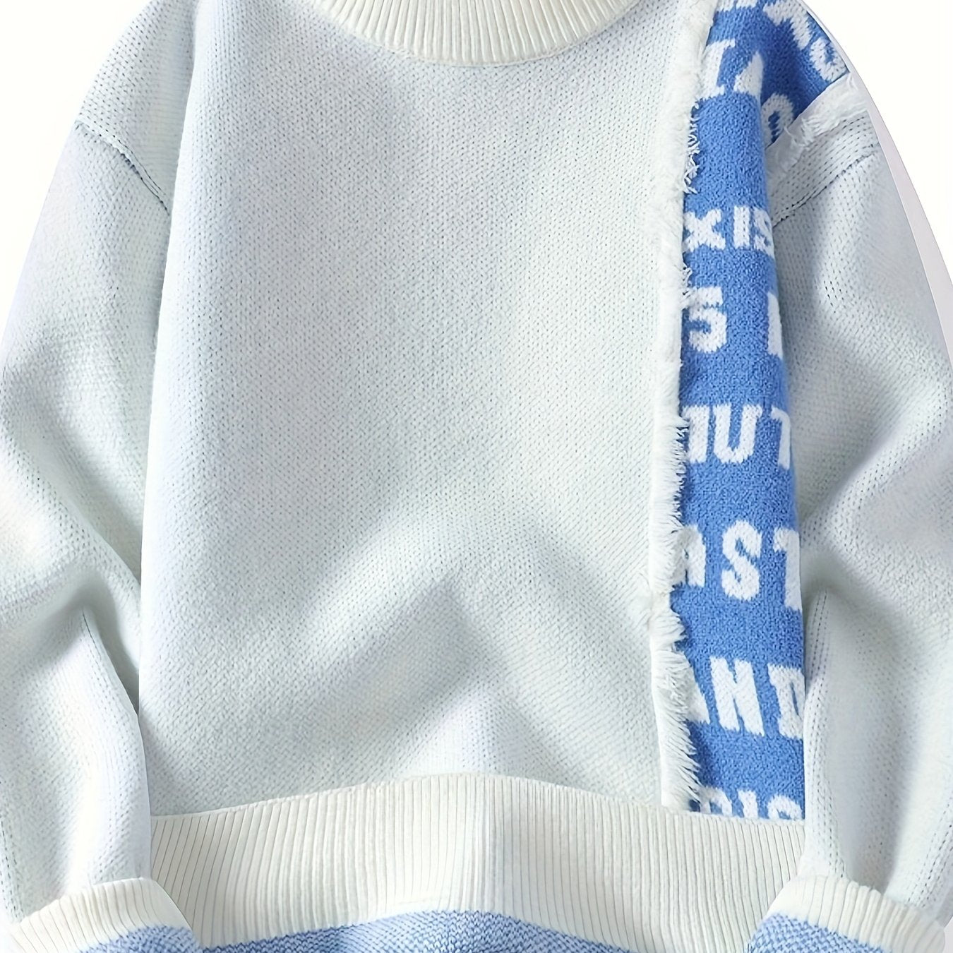 Korean Style Patchwork Sweater by Snagg A Jumper