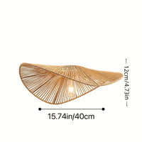 Retro Hemp Rope Chandelier Ceiling Lamp by Snagg A Ceiling Light