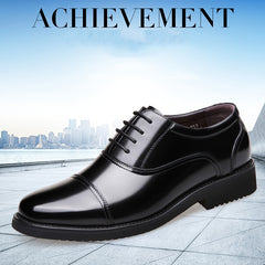 Men’s Black Lace-Up Dress Shoes by Snagg A Shoes