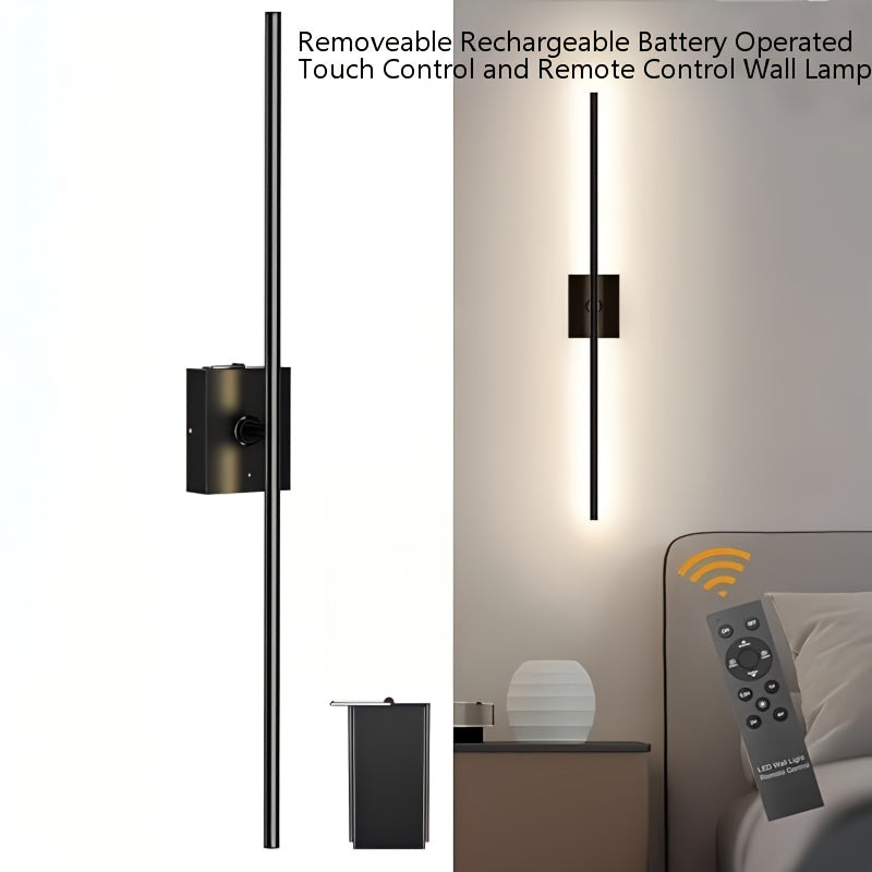 31.5" Wireless LED Wall Lamp – 360° Rotatable by Snagg A Wall Light