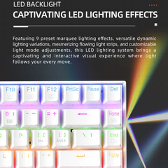 75% Wired Mechanical Keyboard for PC & Laptop Gaming by Snagg A Keyboard