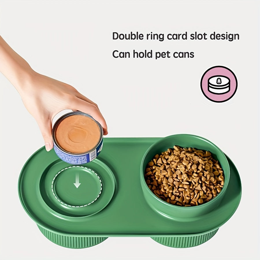 Elevated Ceramic Pet Bowls with Raised Stand by Snagg A Feeder