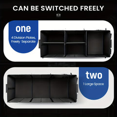 Large Capacity Car Trunk Organizer with Lid by Snagg A Storage Box
