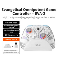 K10 RGB Wireless Gaming Controller | Hall Effect Precision & Intelligent Charging Dock