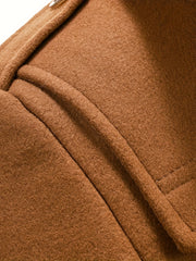 Men’s Autumn/Winter Double-Breasted Tweed Coat by Snagg A Coat