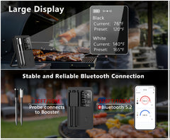 Wireless 2 Probe Meat Thermometer by Snagg A Thermometer