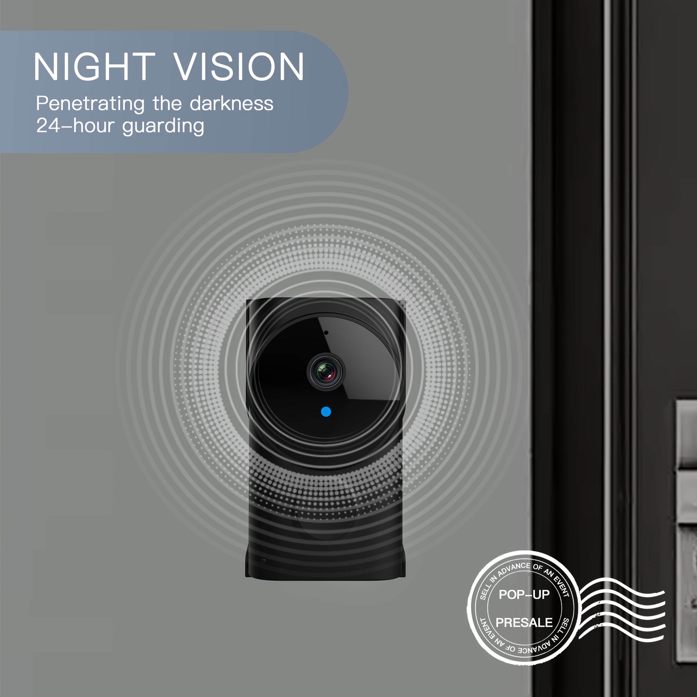 Video Doorbell Intercom System 10.9cm Screen with Infrared Night Vision by Snagg A Doorbell Camera
