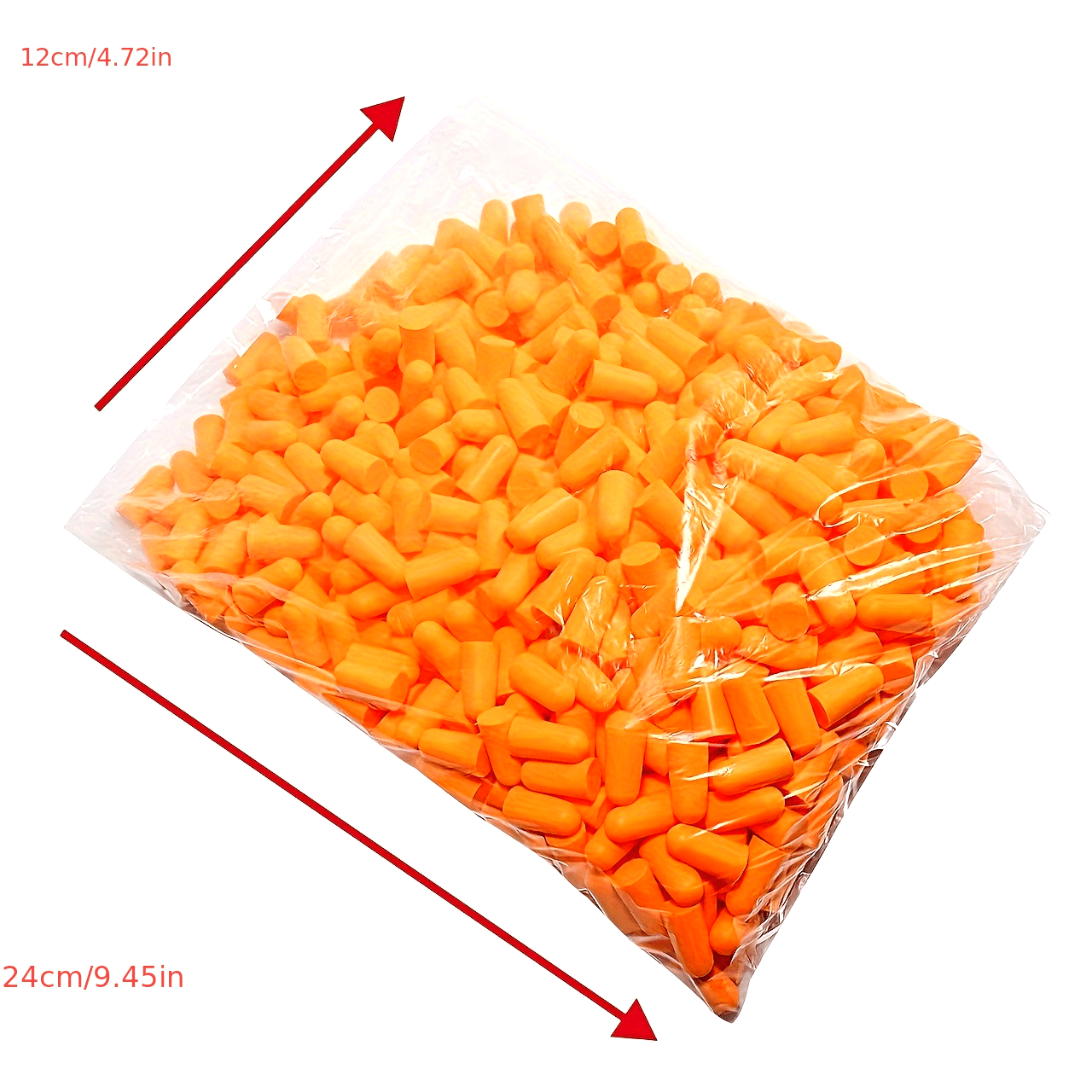 500pcs Reusable PU Earplugs for Noise Reduction & Hearing Protection by Snagg An Earplug