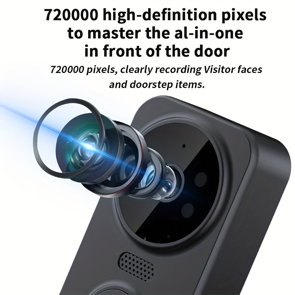 Smart Video Doorbell – 1080P HD Camera with 4.3″ Screen by Snagg A Doorbell Camera
