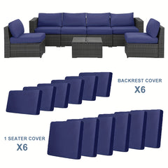 Outdoor Sofa Cushion Cover Set by Snagg A Cushion Cover