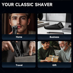 Blackstone 3D Independent Floating Electric Rotary Shaver – High Performance Type-C USB Rechargeable Shaving System