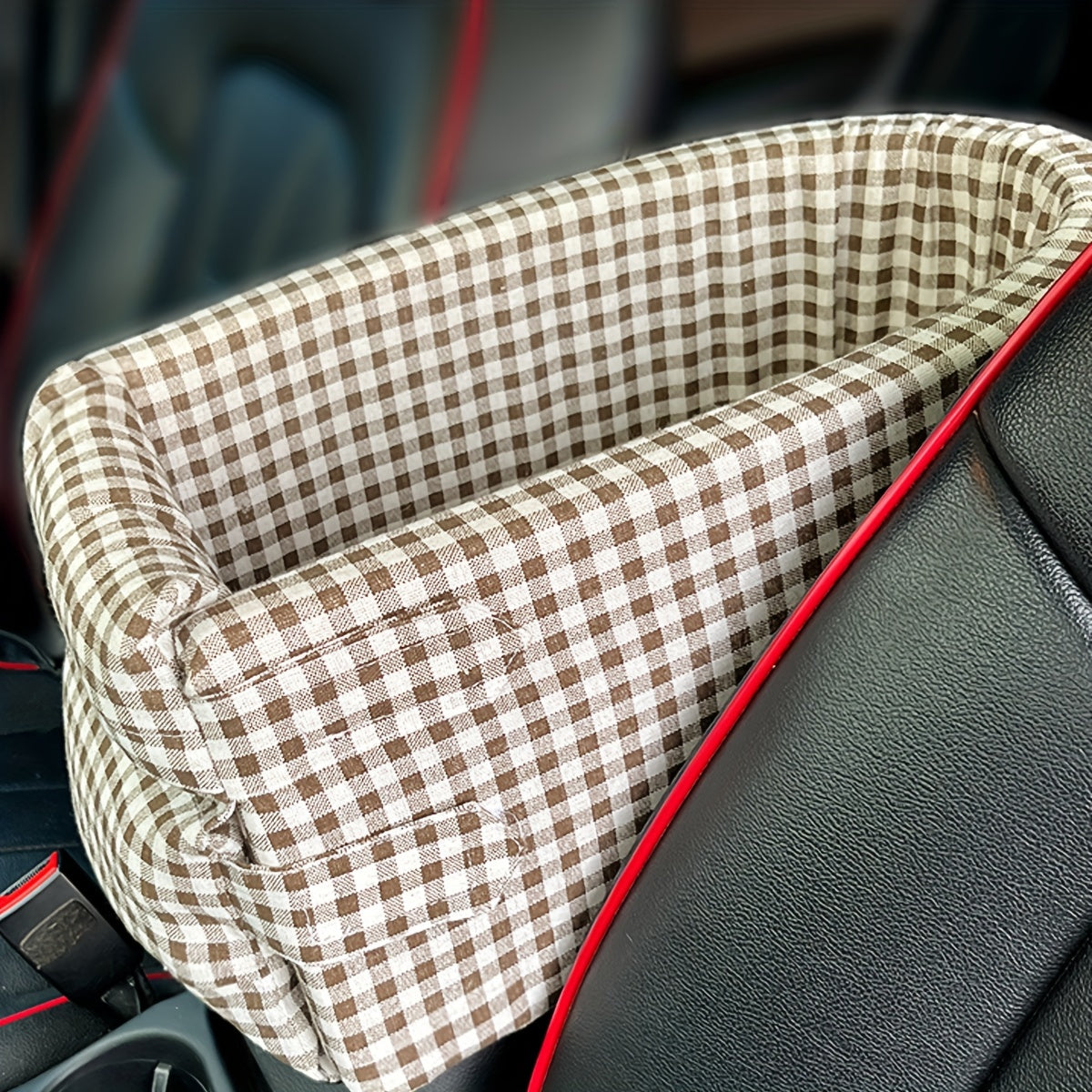 Pet Car Seat – Portable Safety Seat Pad for Small Dogs & Cats by Snagg A Dog Car Seat