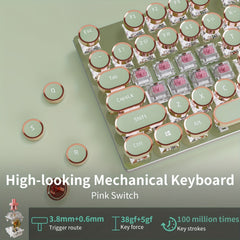 Retro Punk Mechanical Keyboard for PC & Laptop by Snagg A Keyboard