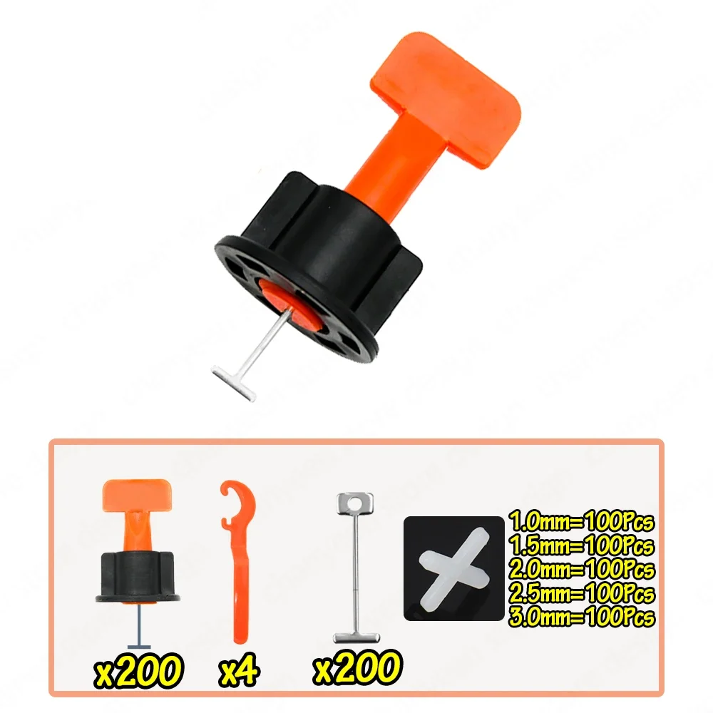 Tile Leveling System Kit 21–904pcs | Floor & Wall Tile Leveler Clips Spacers Plier for Porcelain Ceramic