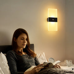 2pcs Rechargeable Magnetic Night Lights by Snagg A Wall Light