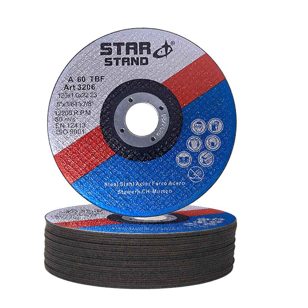 50 Pack 5’’ Metal Cutting Wheels - × 3/64’’ 7/8’’ Abrasive Discs for Fast Precise Cuts - 50pcs - Power Tools Gadget