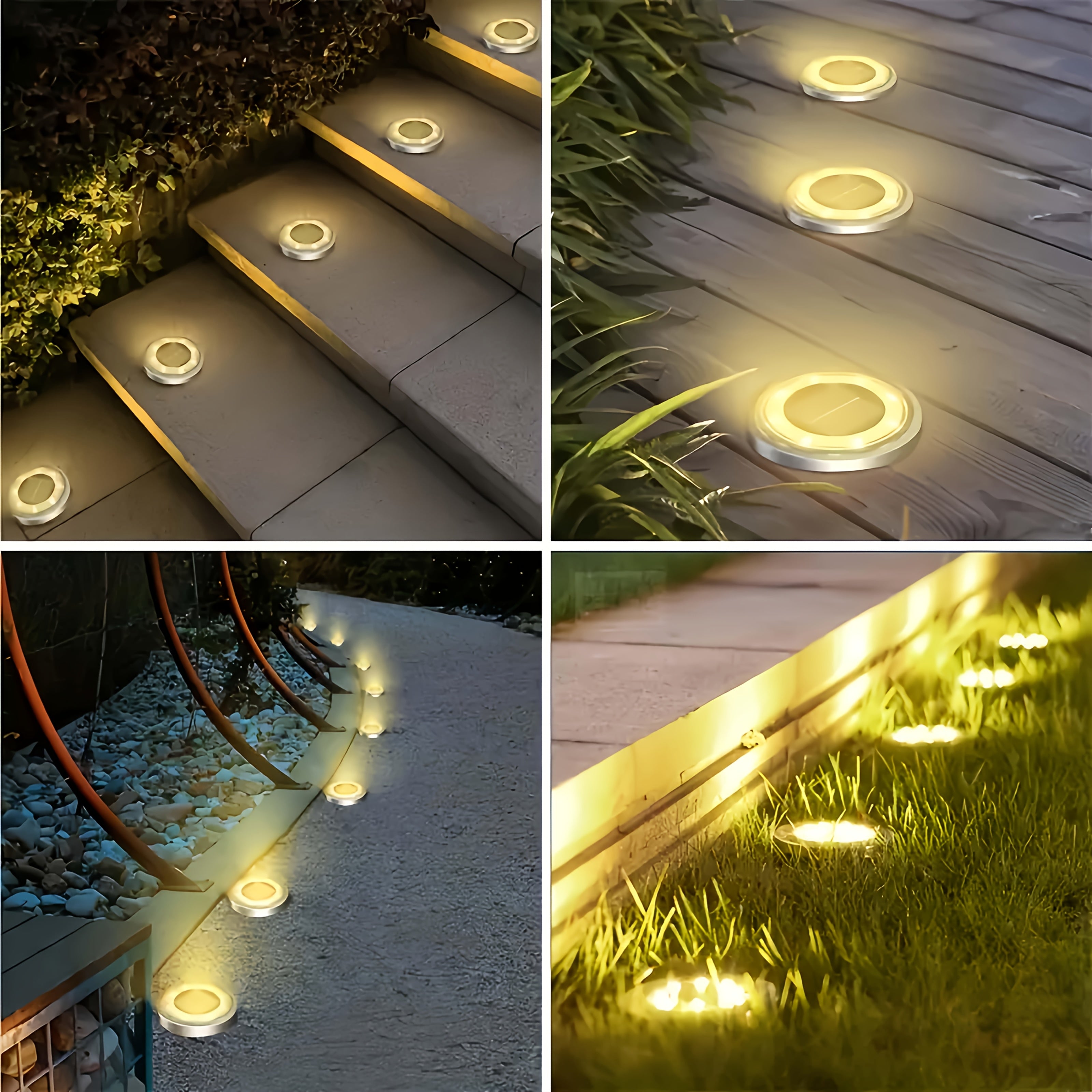 16pcs Solar Ground Lights by Snagg An Outdoor Light