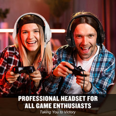 Gaming Headset with Noise Cancelling Microphone for PC, PS4, PS5 & Xbox by Snagg A Gaming Headset