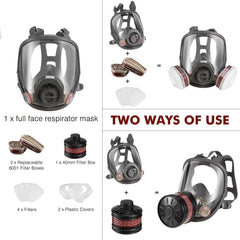 Full Face Protection Mask With Filter by Snagg A Face Mask