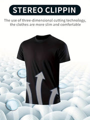 12pcs Men’s Quick-Dry Training T-Shirts - SnaggIt