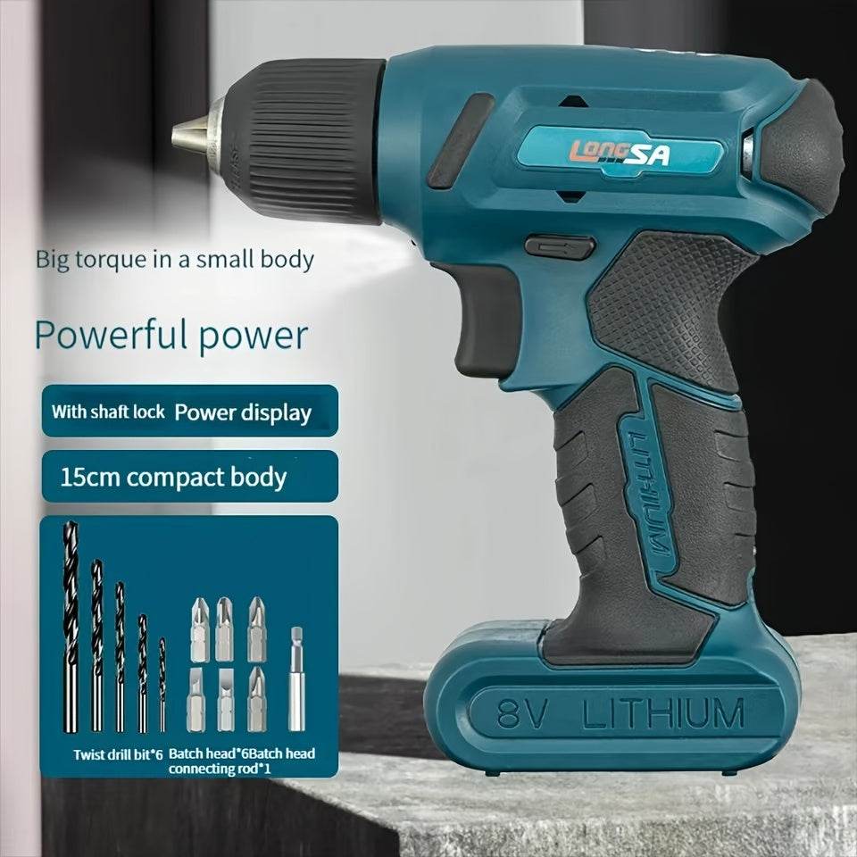 1300mAh Cordless Drill Driver Set - SnaggIt