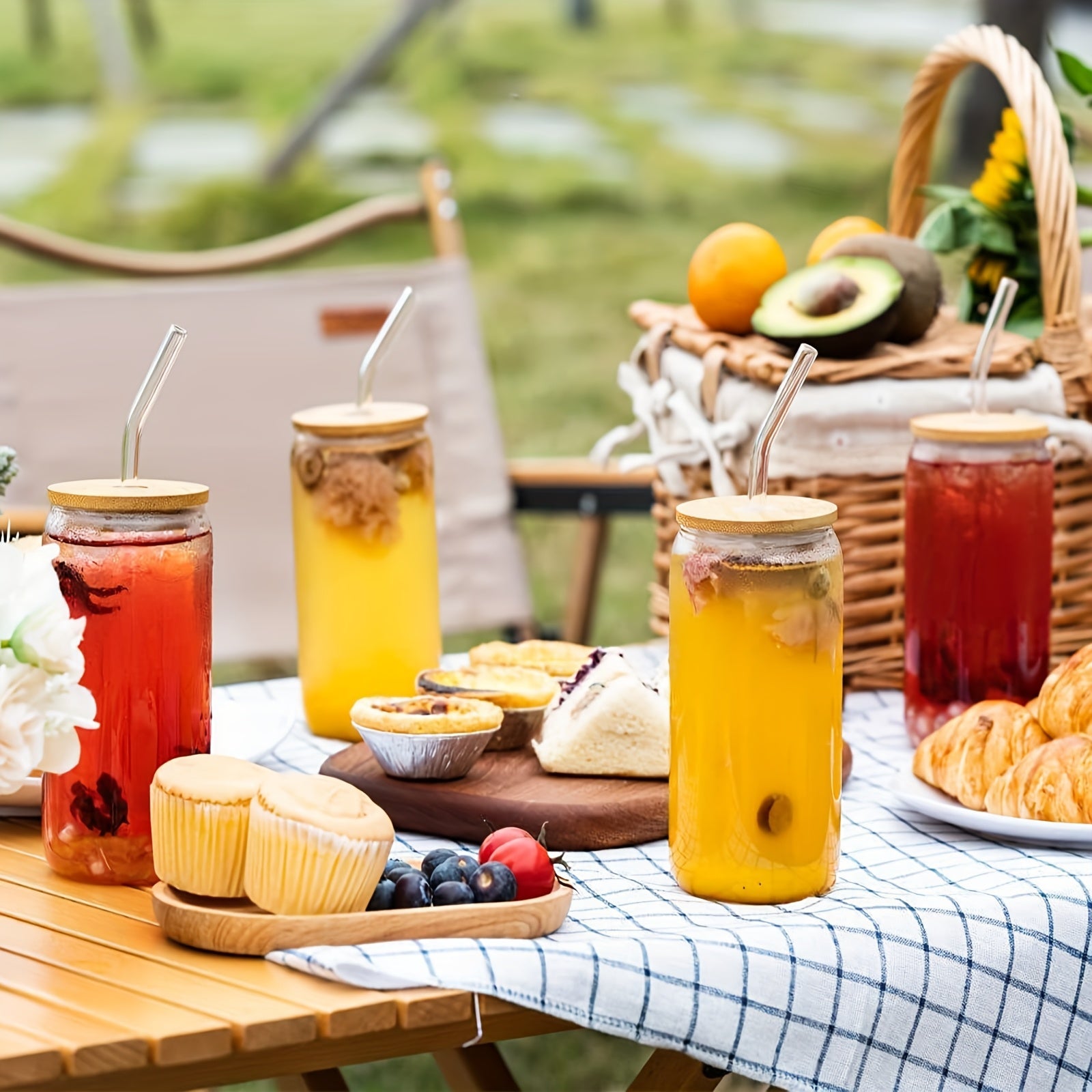 Beer Can Glass Cups 20oz For Home Use With Lids And Straws by Snagg A Cup