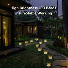 16pcs Solar Ground Lights by Snagg An Outdoor Light