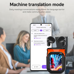 Wireless TWS Earbuds | LED Display In-Ear Headphones with 131-Language Translation & Mic by Snagg An EarBud