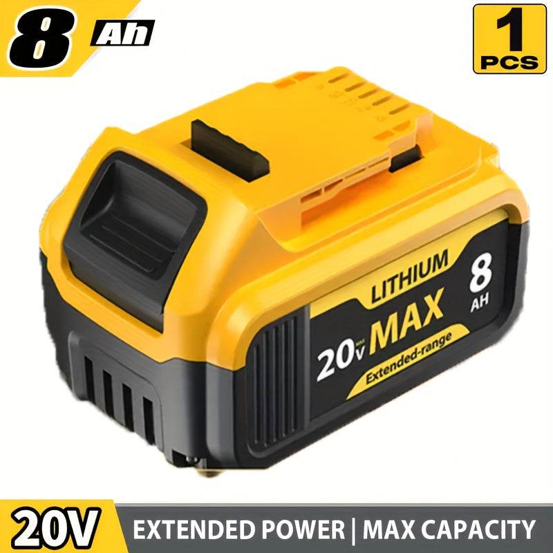 8.0Ah Dewalt 20V MAX Replacement Battery - SnaggIt