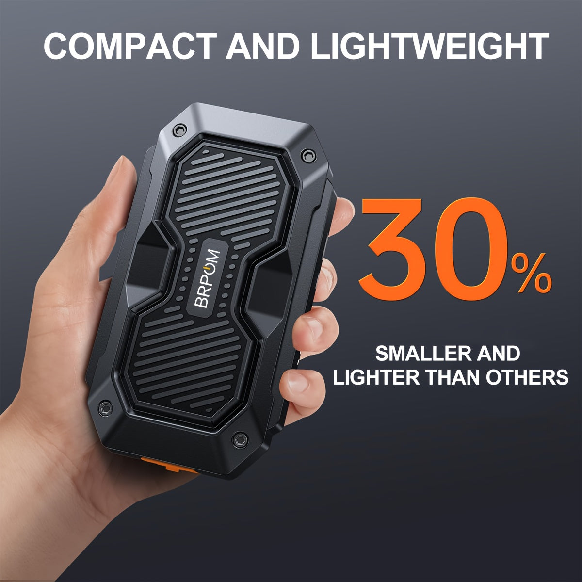 5000A UltraSafe Portable Car Battery Jump Starter – 12V - Roadside Essentials