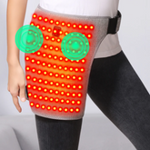 Hip Massager with Red Light Heat & Vibration Therapy – Muscle Recovery & Joint Relief Support
