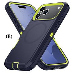 Armor Shockproof Defender Magesafe Case - For iPhone 16 Series - E / Phone Cases & Covers