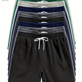 9pcs Men’s Casual Athletic Shorts – Quick-Dry Multi-Pack - SnaggIt