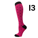 Unisex Compression Socks 20–30 mmHg Graduated Support for Nurses, Runners & Travel