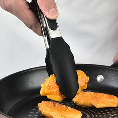 8pcs 9 Inch Stainless Steel Kitchen Tongs by Snagg A Tong