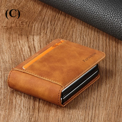 Ultra Thin Flip Leather Wallet Case – for Samsung Galaxy Z Flip Series