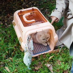 Pet Portable Hard-Shell Travel Carrier by Snagg A Pet Air Carrier