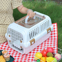 Pet Portable Hard-Shell Travel Carrier by Snagg A Pet Air Carrier