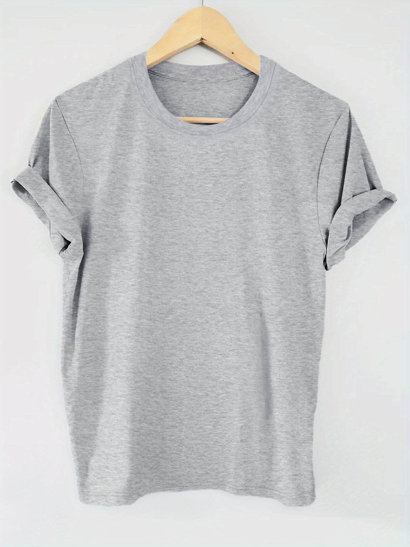 5-Pack Women’s Solid T-Shirts - SnaggIt